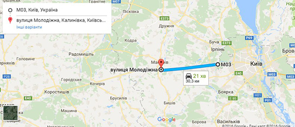 КГ HappyTown на карте