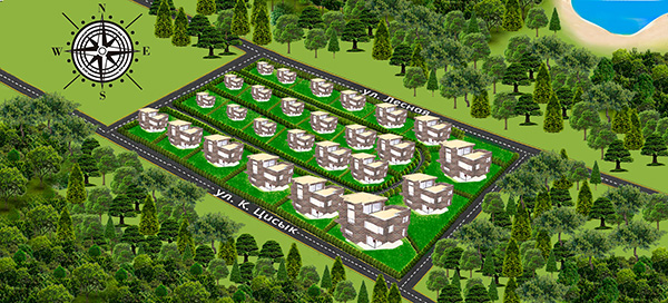 КГ Пуща Residence на карте