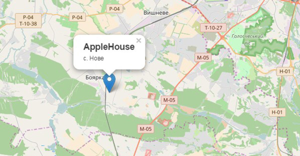 КГ Apple House на карте