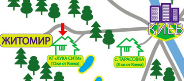 КГ Лука Сити на карте