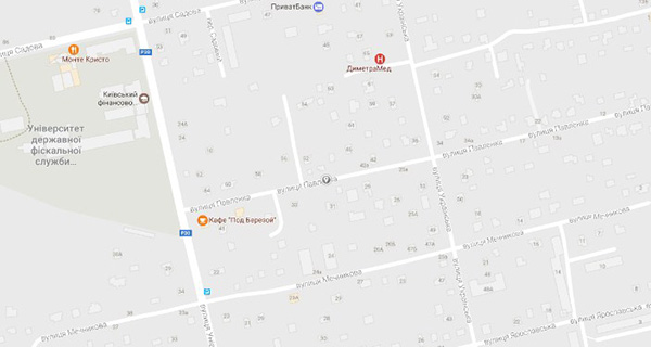 Таунхаус Перлина Ирпеня на карте
