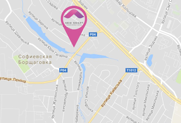 Таунхаус New Smart на карте