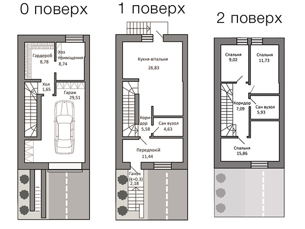 Таунхаус Borispol Village на карте
