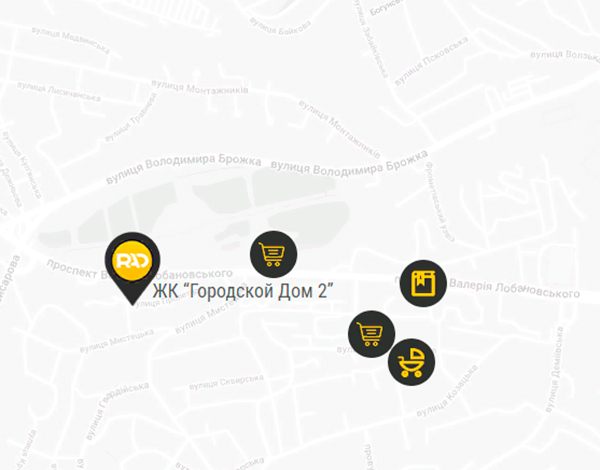 КГ Городской Дом 2 на карте