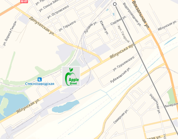 Таунхаусы Apple Street Residence на карте