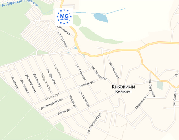 КГ Княжичи Хаус на карте
