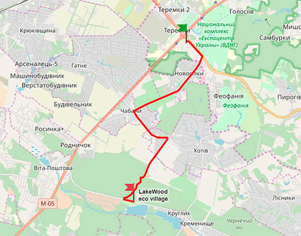 КГ LakeWood на карте