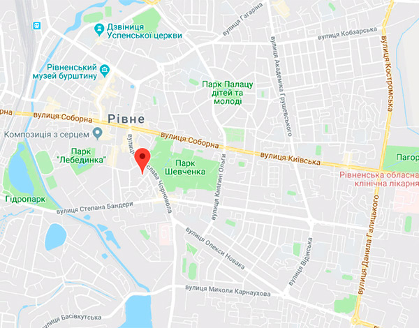 КГ Голден Хилс на карте