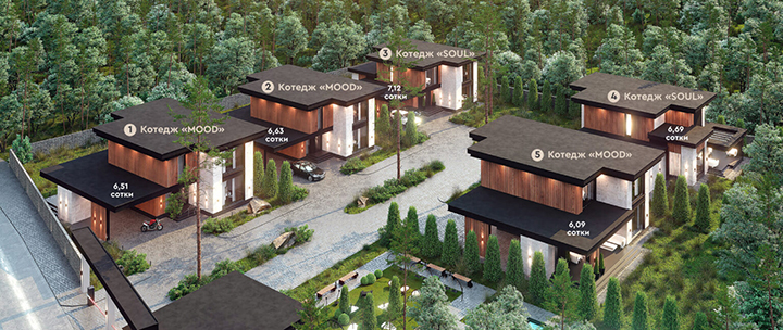 Генплан КГ Marea Club Romankiv
