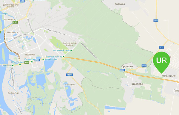 ЖК Urban Ranch на карте