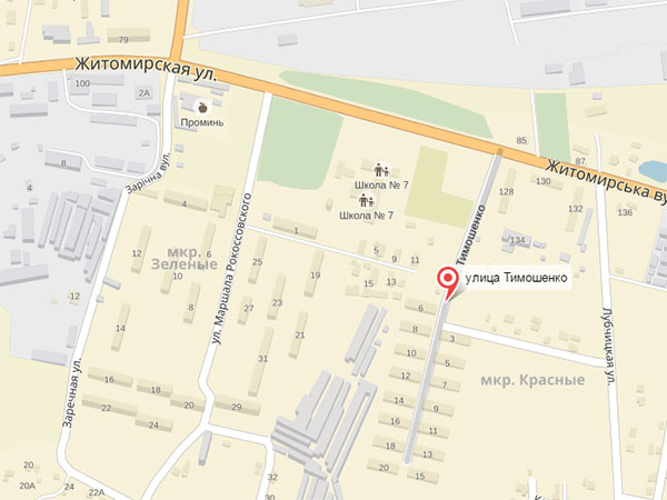 ЖК Новоградский на карте