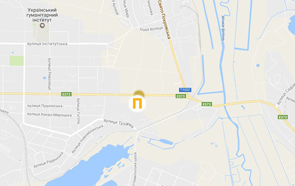 ЖК на Прорезной на карте
