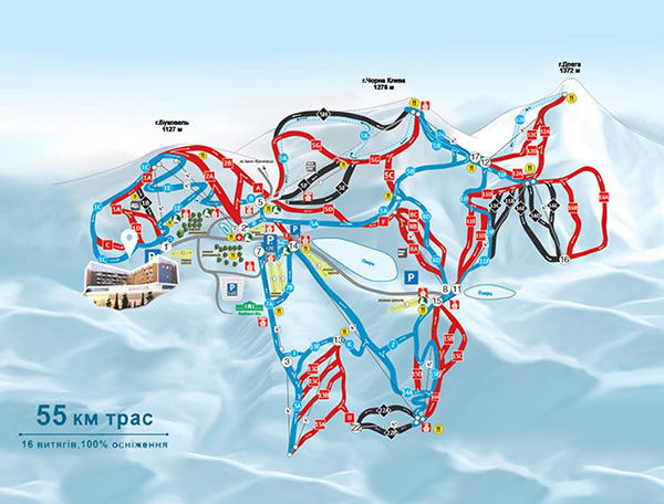 ЖК Premier Bukovel на карте