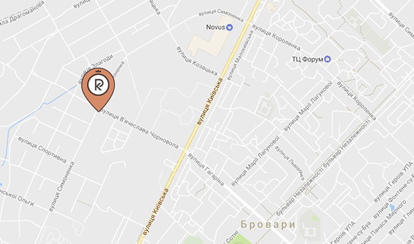 ЖК Крона Парк на карте