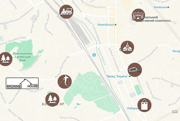 ЖК Brownie House на карте