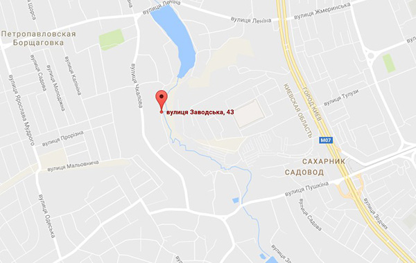 ЖК Гавань на карте