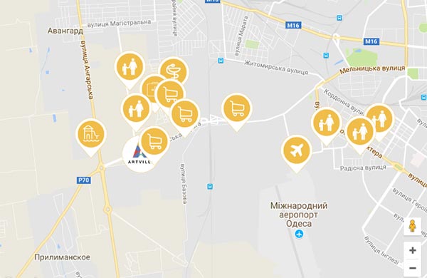 ЖК Artville на карте