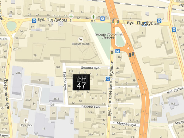 ЖК Perfect Loft 47 на карте