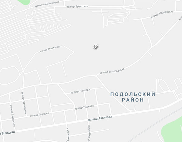 ЖК ул.Новомостицкая / Замковецкая на карте