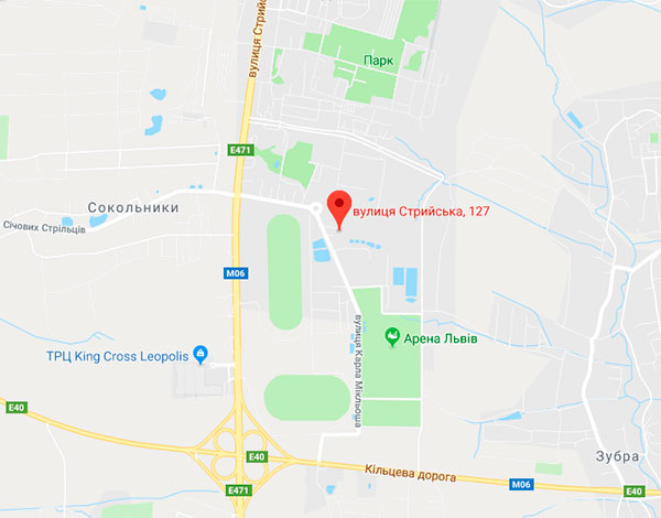 ЖК Арена на карте