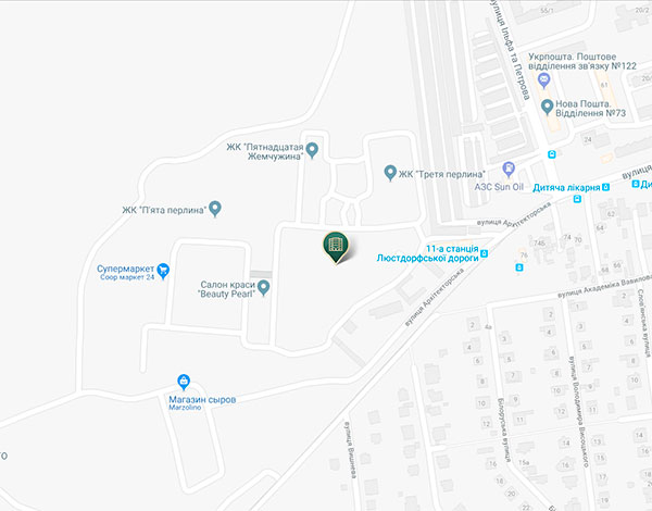 ЖК Сорок первая Жемчужина на карте