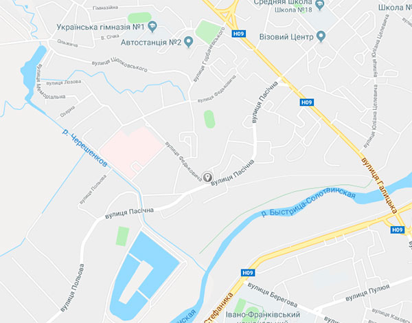 ЖК Панська Долина на карте