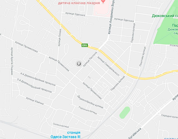 ЖК Сити Парк на карте