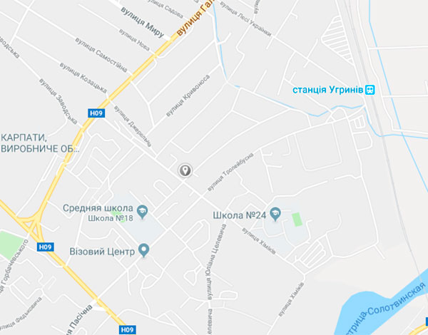 ЖК Цитадель-1 на карте