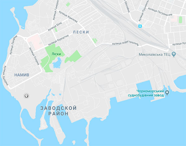 ЖК Ривьера на карте