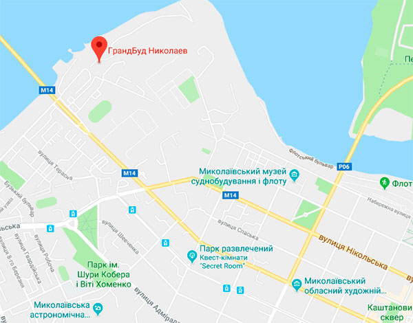 ЖК Грандбуд на карте