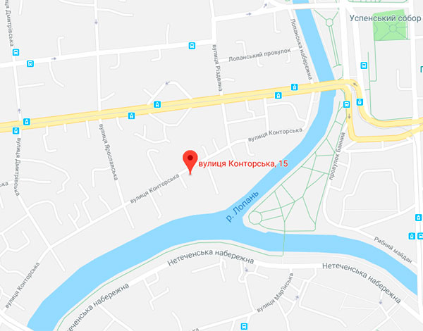 ЖК Конторский на карте