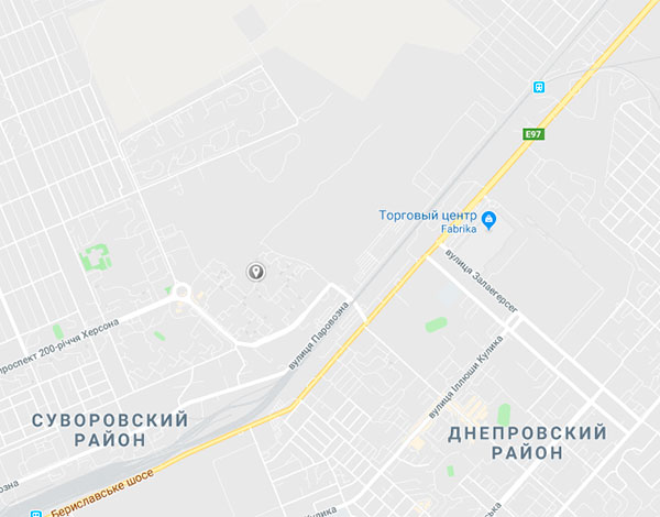 ЖК просп. 200-летия Херсона, 34 на карте