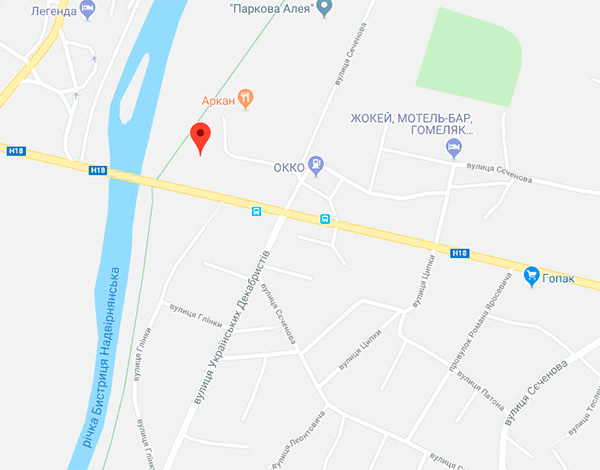 ЖК Зеленый двор на карте