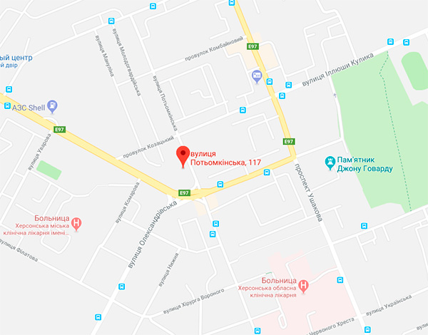 ЖК Потёмкинский на карте