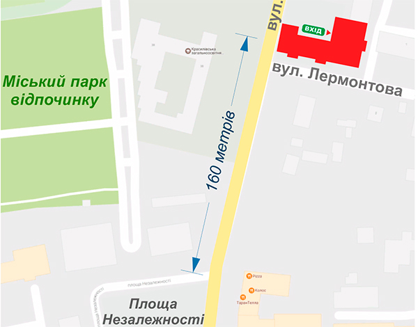 ЖК Центральный на карте