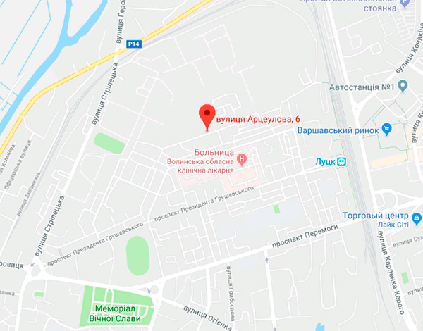 ЖК Оберег на карте