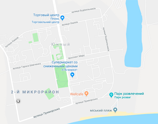 ЖК Дом у моря на карте