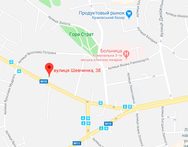ЖК Краковский на карте