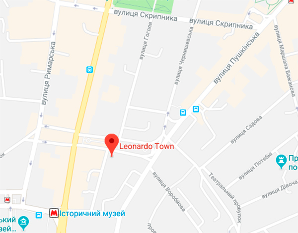 Клубный дом Леонардо таун / Leonardo town на карте