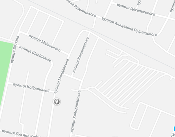 ЖК на ул.Молдавской, 23 на карте