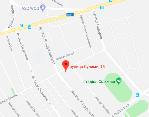 ЖК Оселя Сервис на карте