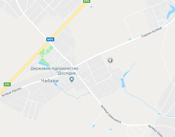 ЖК Садочок на карте