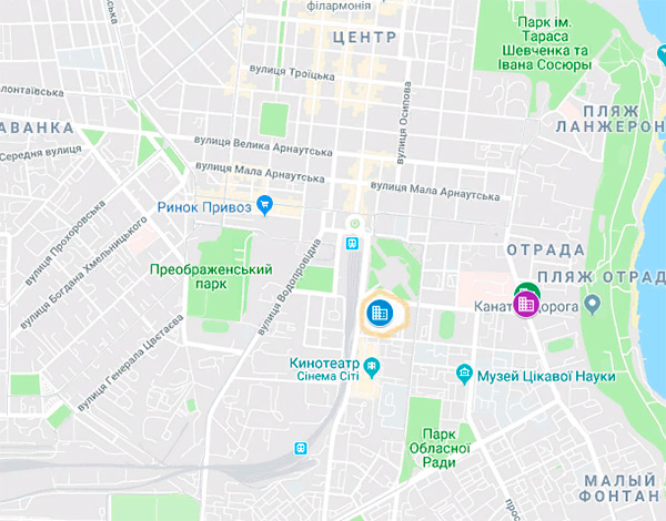 ЖК Аполлон на карте