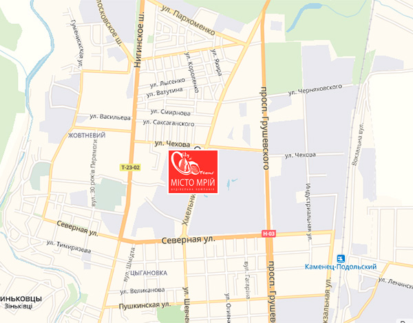 ЖК Boulevard на карте
