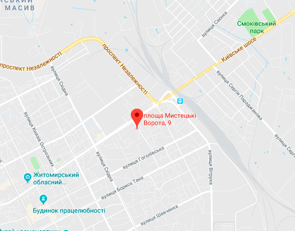 ЖК Мистецькі Ворота на карте