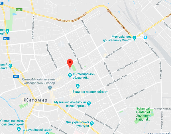 ЖК Олимп на карте