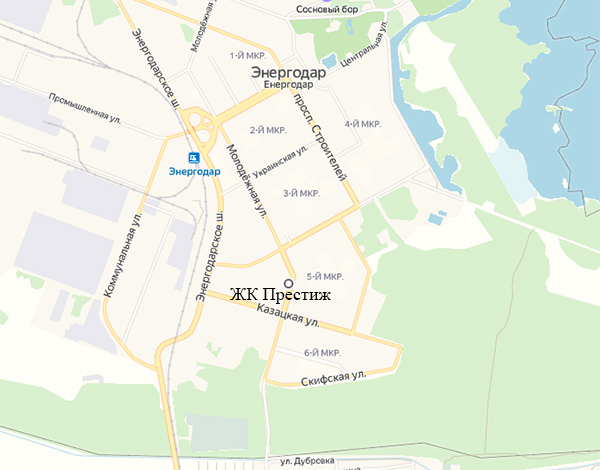 ЖК Престиж на карте