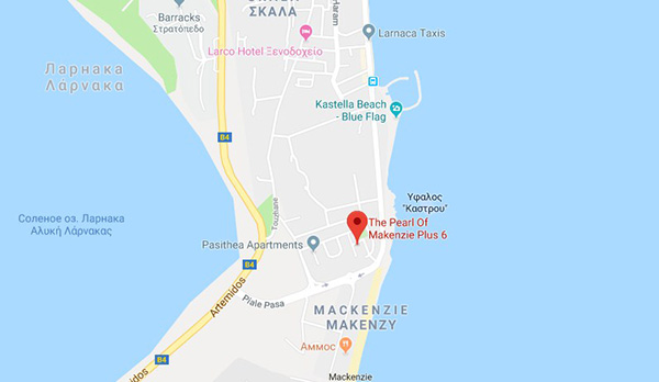 ЖК The Pearl of Mackenzie на карте