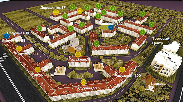 Генплан ЖК Львівський маєток