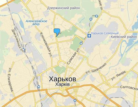 Расположение БЦ Бриллиантовый город на карте